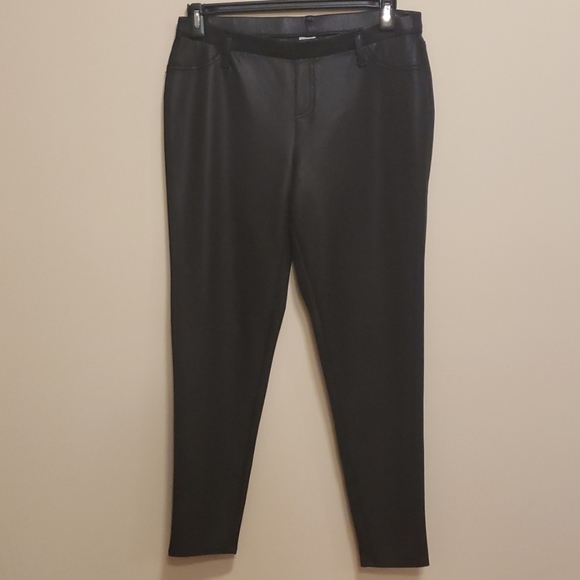 Faded Glory Pants - Faux Leather Leggings